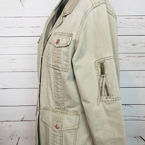 Jeanstar Denim Jacket with Snap Front & Pockets - Picture 6 of 8